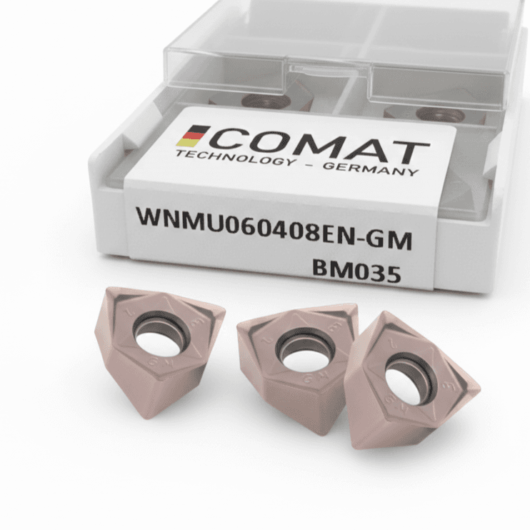 Inserto de Carburo WNMU060408EN-GM BM035