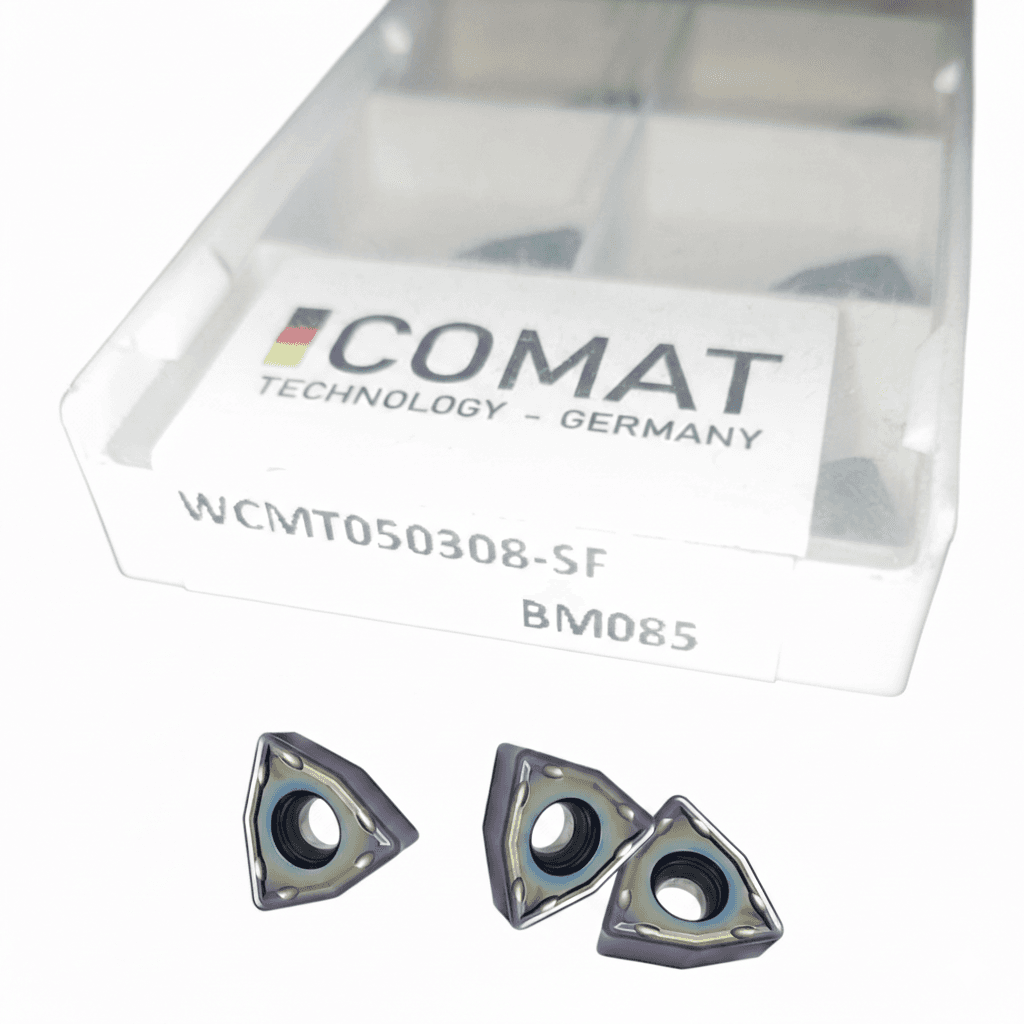 Inserto de Carburo WCMT050308-SF BM085