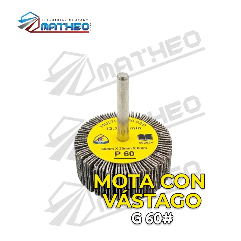 Mota con Vástago - Grano 60#