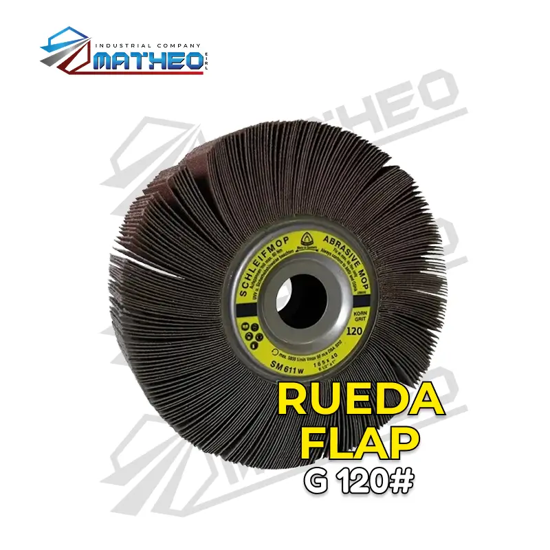 Rueda Flap - Grano 120#