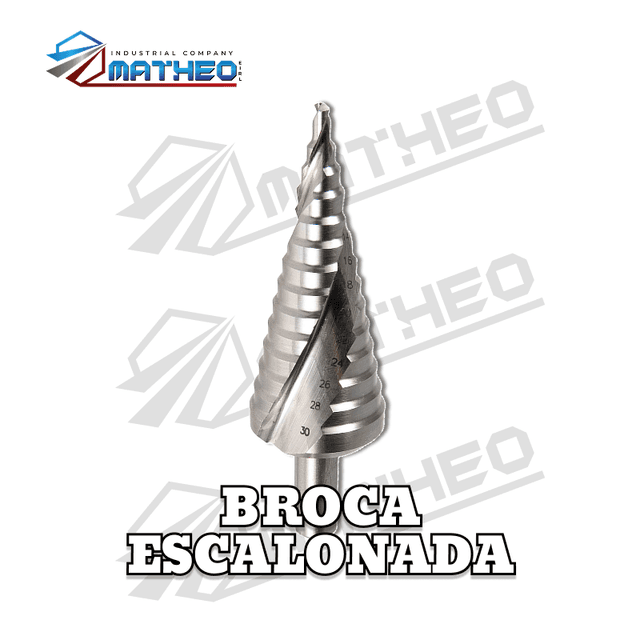 Broca Escalonada HSS-Cobalto (8%)