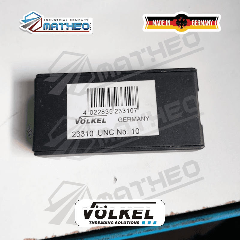 Juego de Machos de Mano UNC No. 10 x 24 HSS-G - 3 Pzas VÖLKEL (Art. 23310)