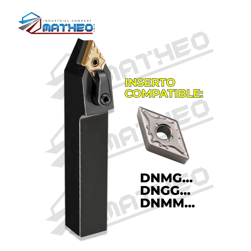 Porta inserto exterior p/ torno MDPNN2020K15